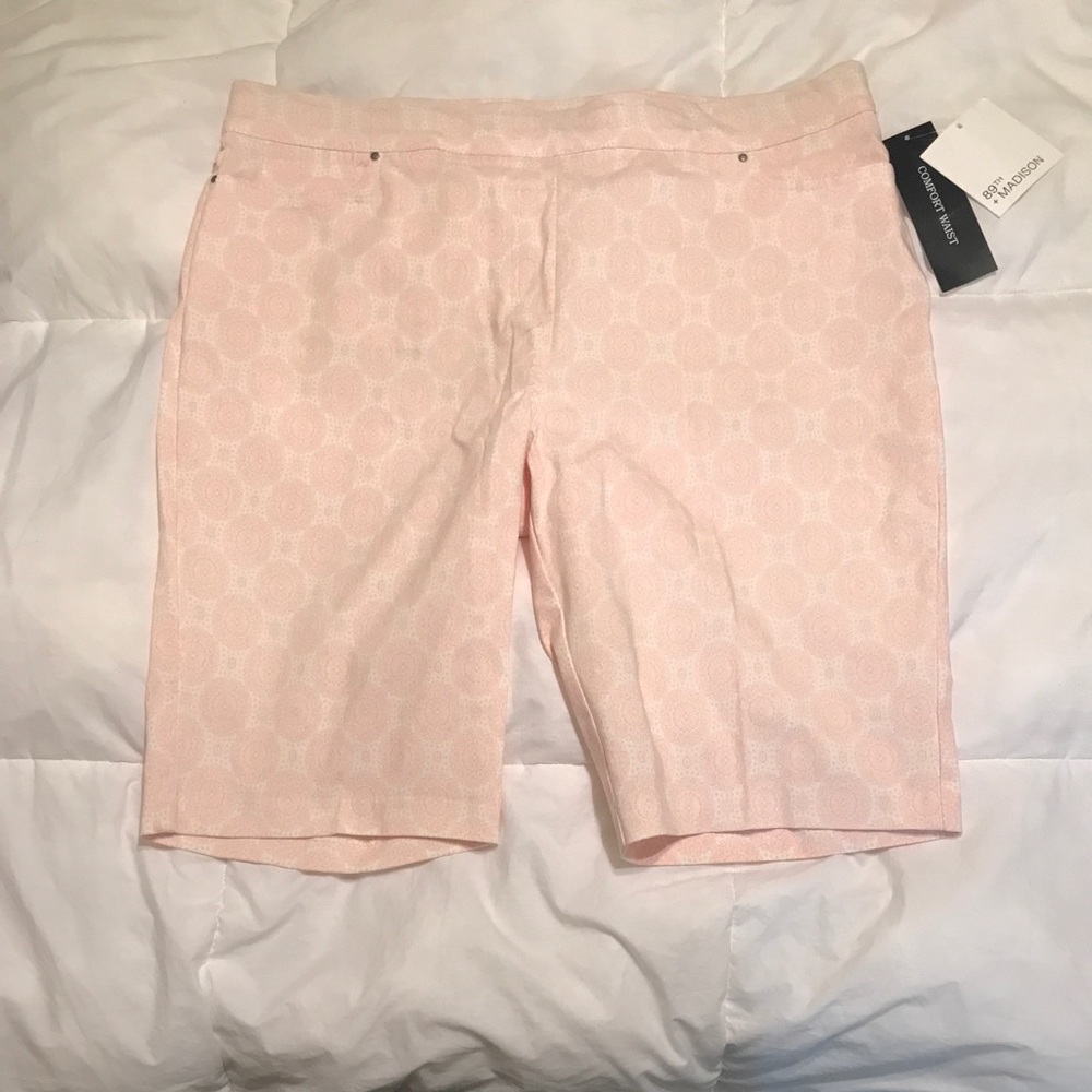 Blush Bermuda Shorts